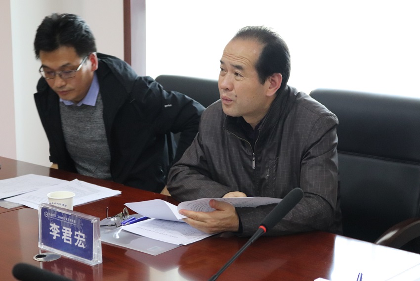 甘肃省建筑职教集团李君宏秘书长做会议总结会议结束合影会议确定了